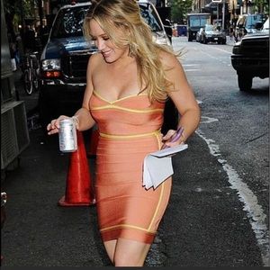 Herve Leger dress ASO Gossip Girl